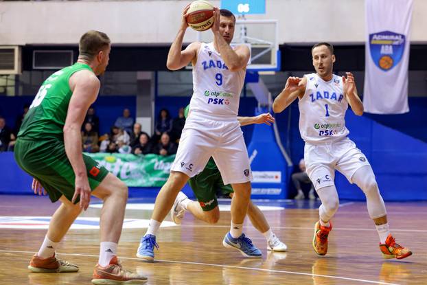 Zadar: Zadar i Krka odigrali utakmicu 3. kola Play-outa AdmiralBet ABA lige