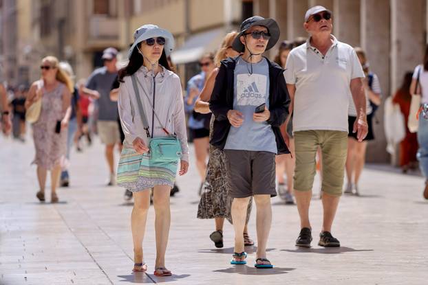 Zadar: Subotnje prijepodne u centru grada