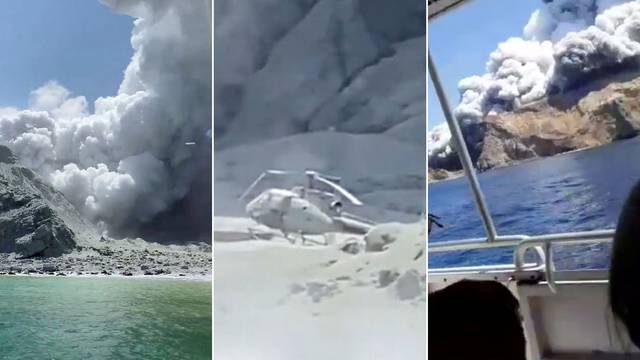 Vulkan je spržio i helikopter: 'Na otoku više nema živih...'
