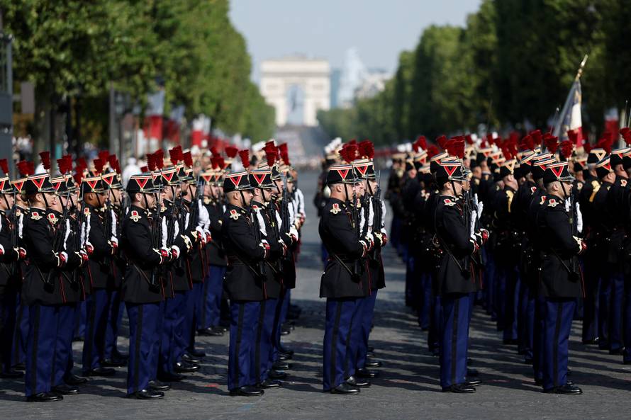 Annual Bastille Day celebrations in Paris