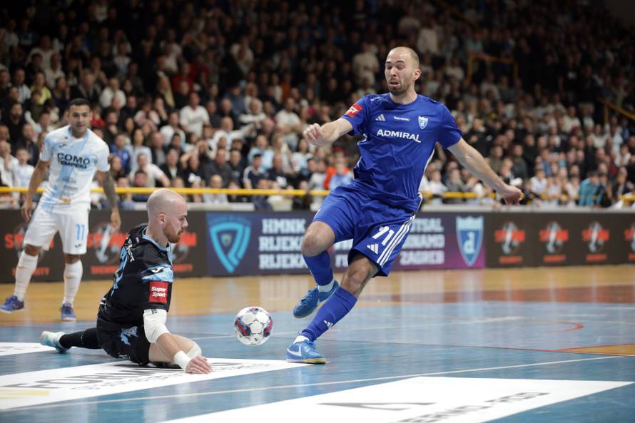Rijeka: Uzvratna utakmica finala Hrvatskog malonogometnog kupa, HMNK Rijeka - Futsal Dinamo