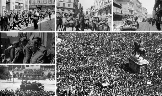 FOTOEKSKLUZIV Pogledajte antologijske i rijetke  fotografije oslobođenja Zagreba 1945.