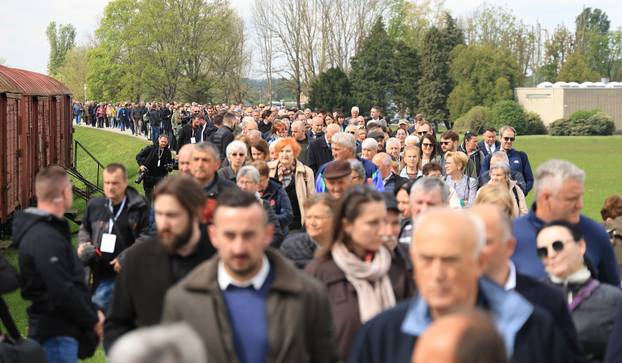 Komemoracija "Sjećanje za budućnost" u Spomen-području Jasenovac