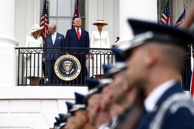 Britain's King Charles and Queen Camilla in the United States for state visit