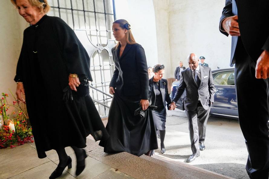 Norway's Princess Astrid's funeral, in Oslo