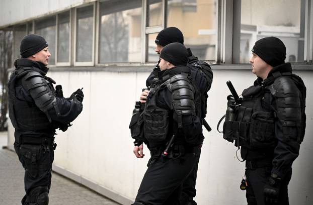 Ljubljana: Dolazak navijača na utakmicu Francuska - Hrvatska 