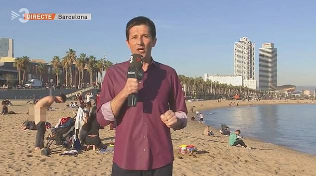 Temperature rastu u Barceloni: Gol se odijevao pred kamerom