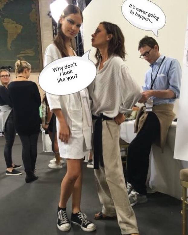 FOTO 'Trogirska Heidi Klum' na Poljudu: Voli Hajduk i brze aute, a zavidi joj i Victoria Beckham