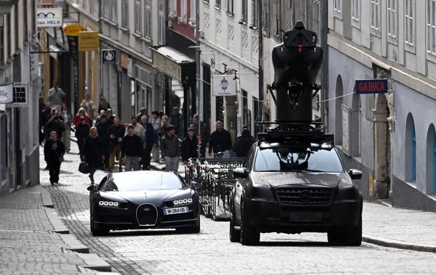 Zagreb: Bugatti u Radićevoj ulici na snimanju 