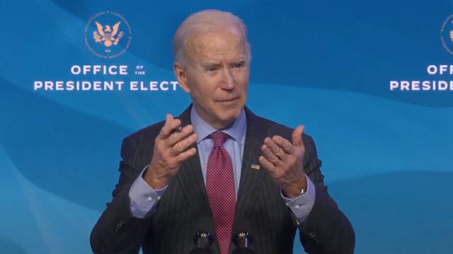 Biden Remarks on “Key Members of his Economic and Jobs Team”