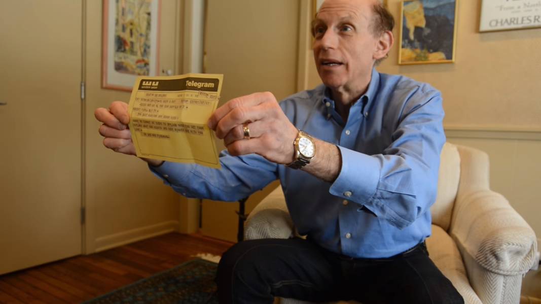 Profesoru iz Michigana uručili telegram nakon čak  50 godina