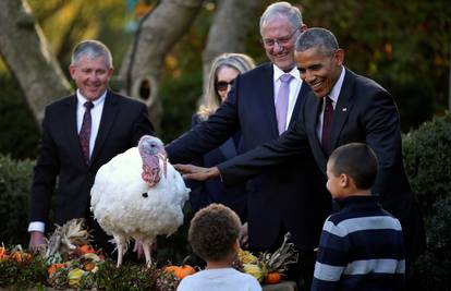 Obama tradicionalno pomilovao dvije purice na Dan zahvalnosti