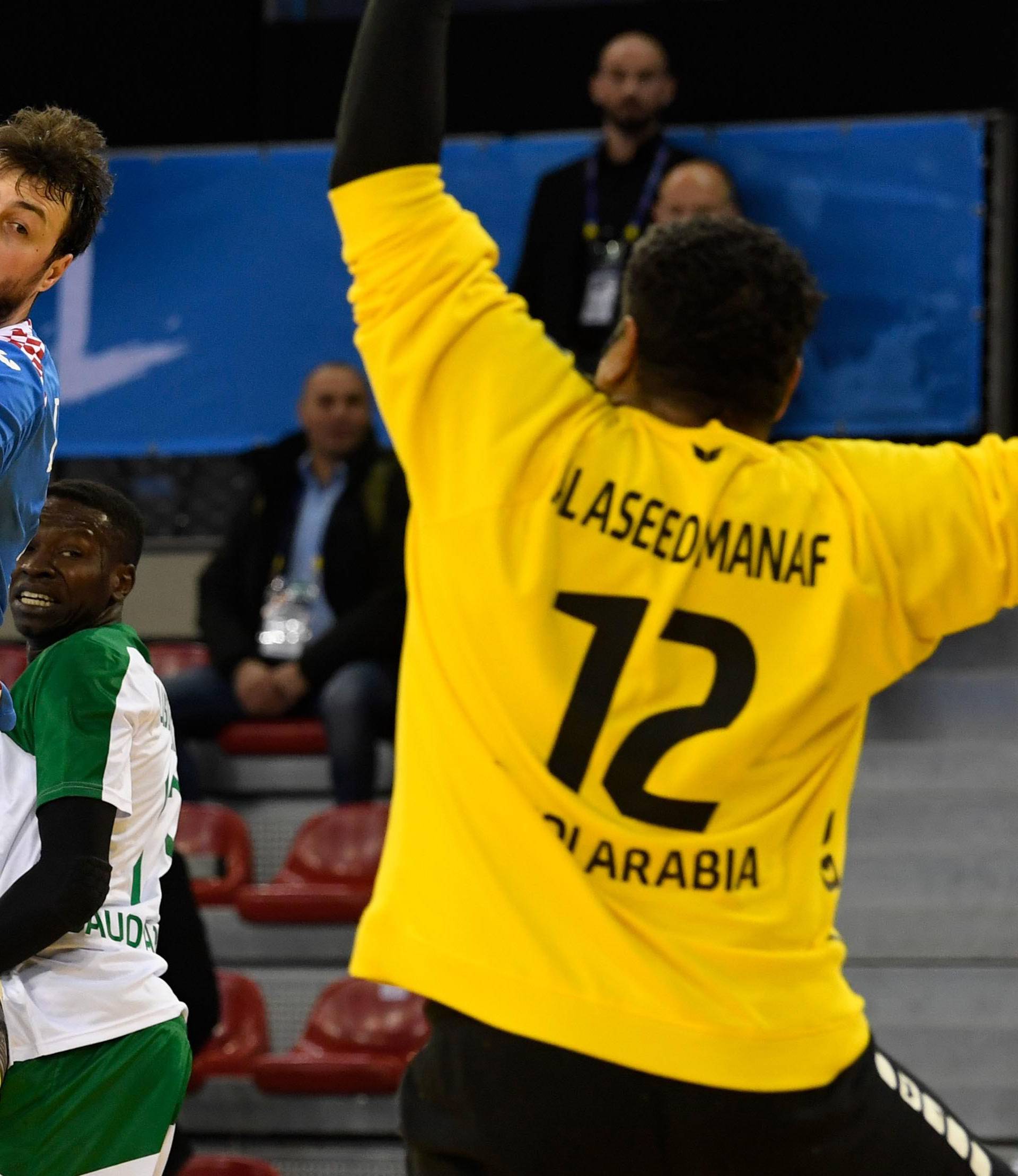 Handball WM _ Kroatien - Saudi Arabien