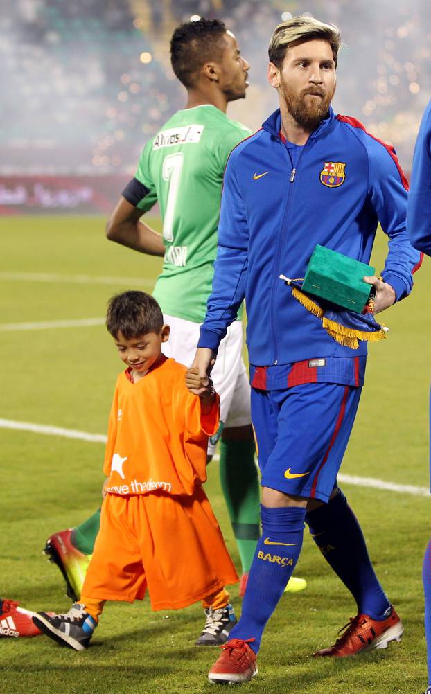 Football Soccer - Barcelona v Saudi Arabia