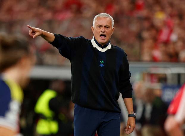 FILE PHOTO: Fenerbahce coach Jose Mourinho