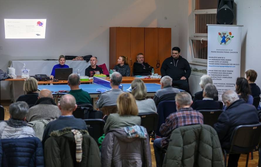 Stolnim tenisom protiv opake Parkinsonove bolesti: Održali drugo prvenstvo Grada Zagreba