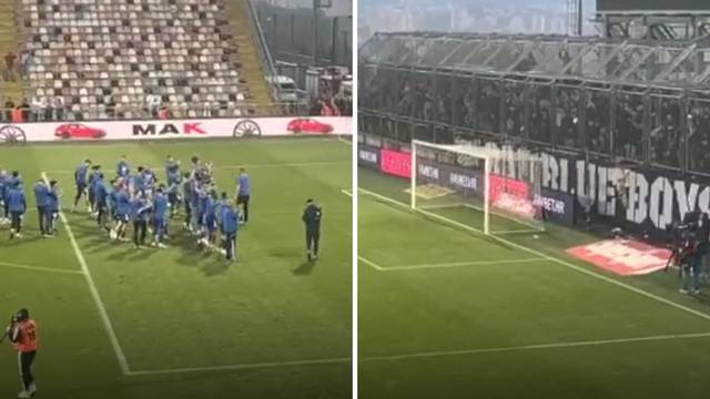 VIDEO Dinamove pjesme grme na Rujevici! Pogledajte kako su 'modri' proslavili Kup s Boysima