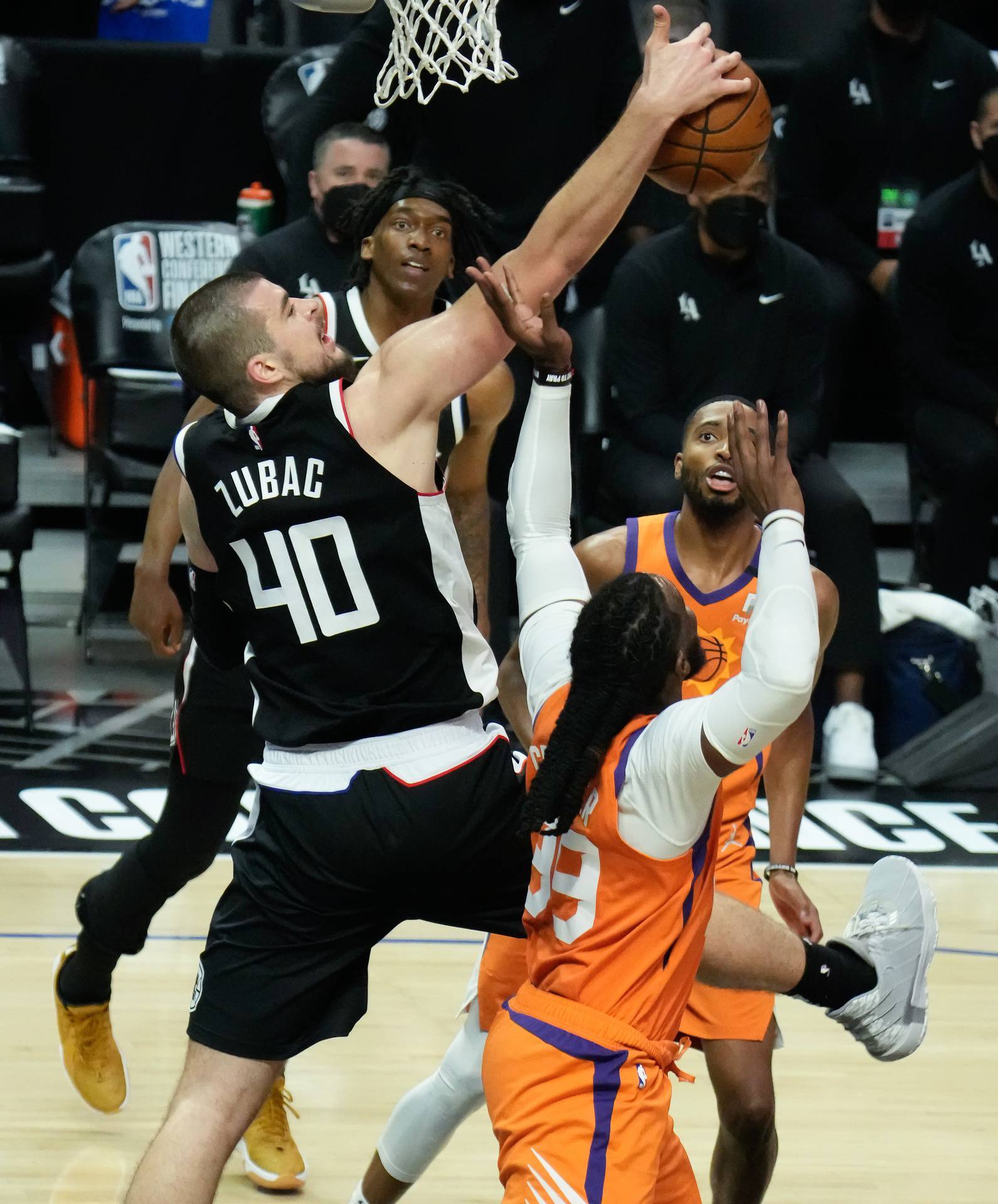 NBA: Playoffs-Phoenix Suns at Los Angeles Clippers
