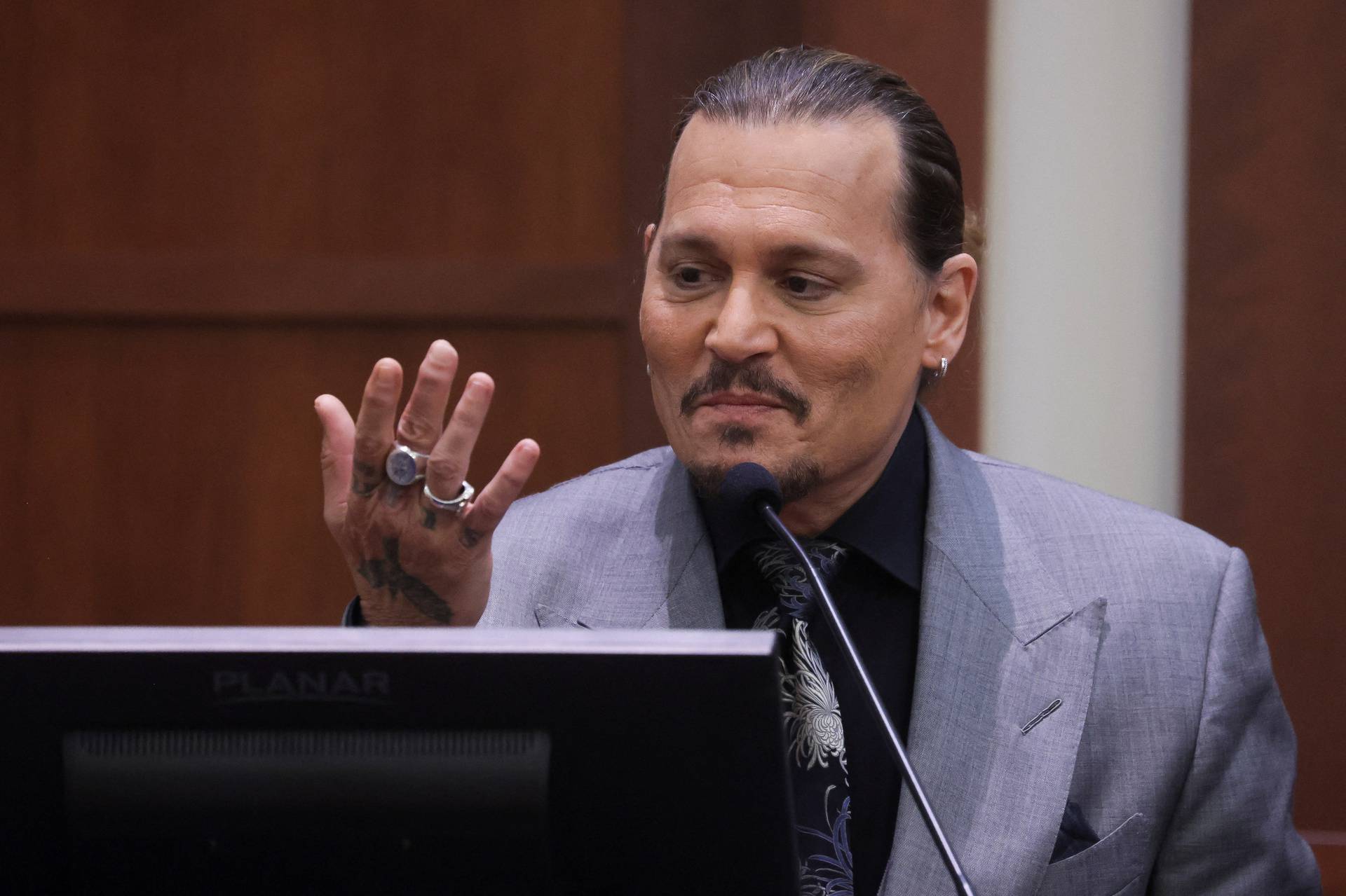 Johnny Depp defamation case against ex-wife Amber Heard, in Fairfax