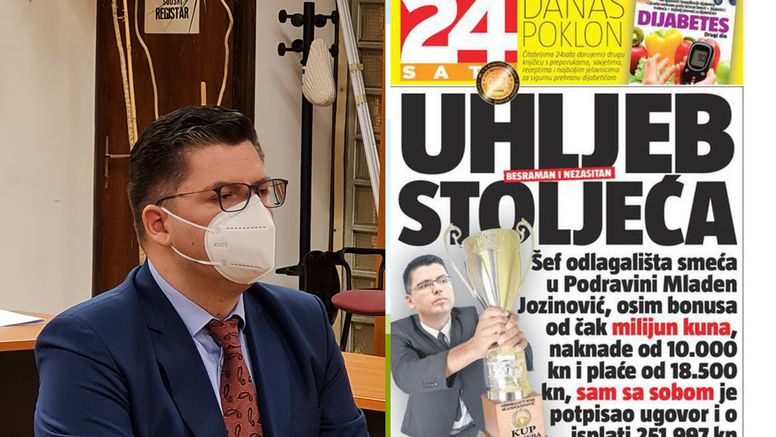 Sude samouhljebu Jozinoviću za isplatu 1,5  mil. kuna: Nisam kriv