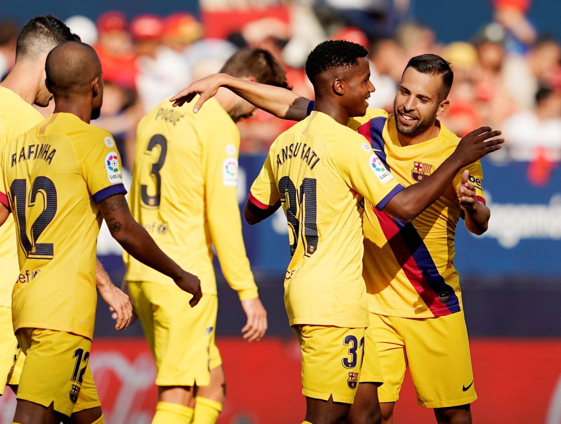 La Liga Santander - Osasuna v FC Barcelona