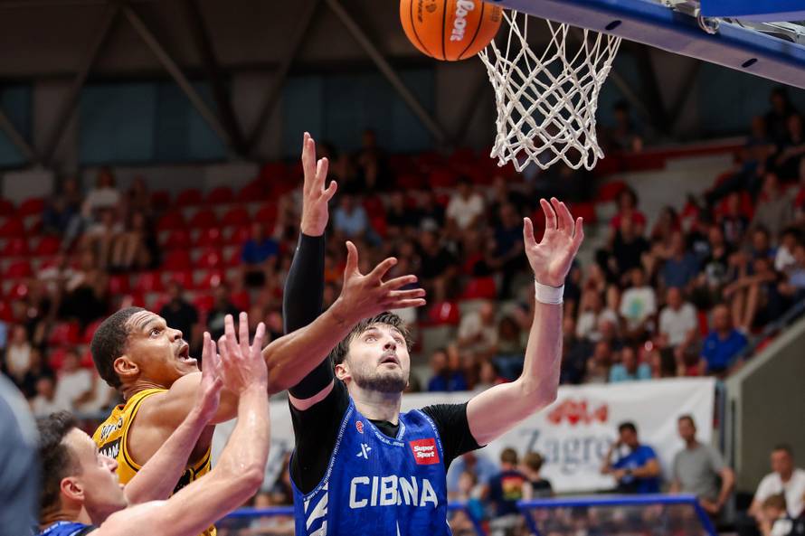 Zagreb: Treća utakmica polufinala Prvenstva Hrvatske, KK Cibona - KK Split
