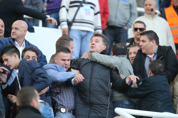 Split: Zdravko Mamić fizički se sukobio s Ivom Begom