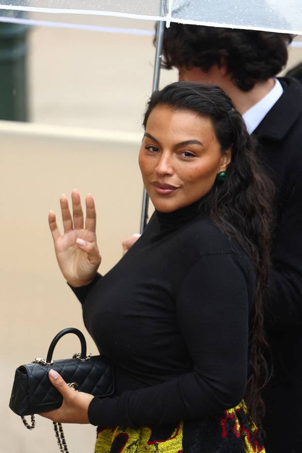 Guests at Chanel Haute Couture Spring/Summer 2026 show in Paris