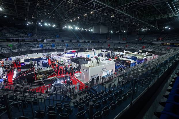 Zagreb: Obilazak Međunarodne izložbe naoružanja i vojne opreme ASDA u Areni zagreb