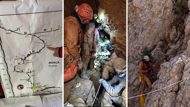 Američkog speleologa izvukli na dubinu od 300 m, pripremaju se za transport prema površini...