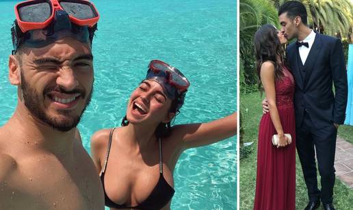 FOTO Livakoviću zatvorio put do gola, ona mu je velika podrška