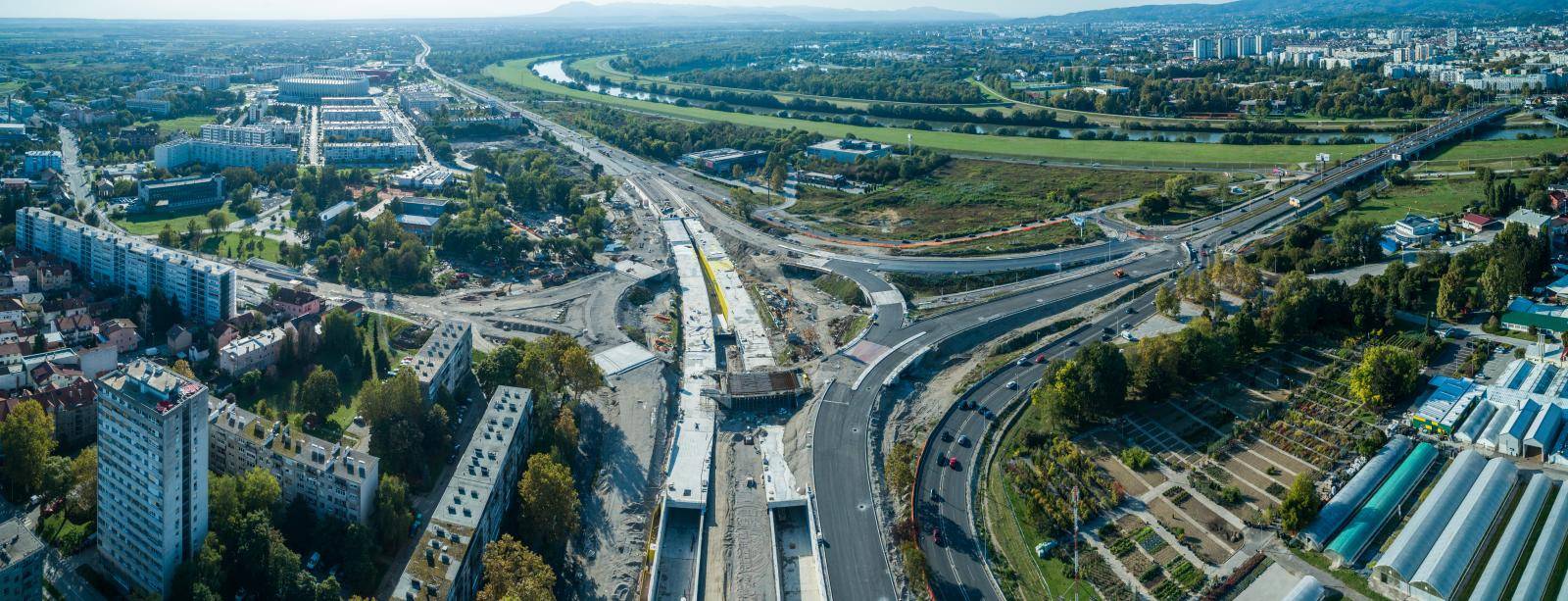 Fotografije iz zraka: Polako se vide obrisi zagrebačkog rotora