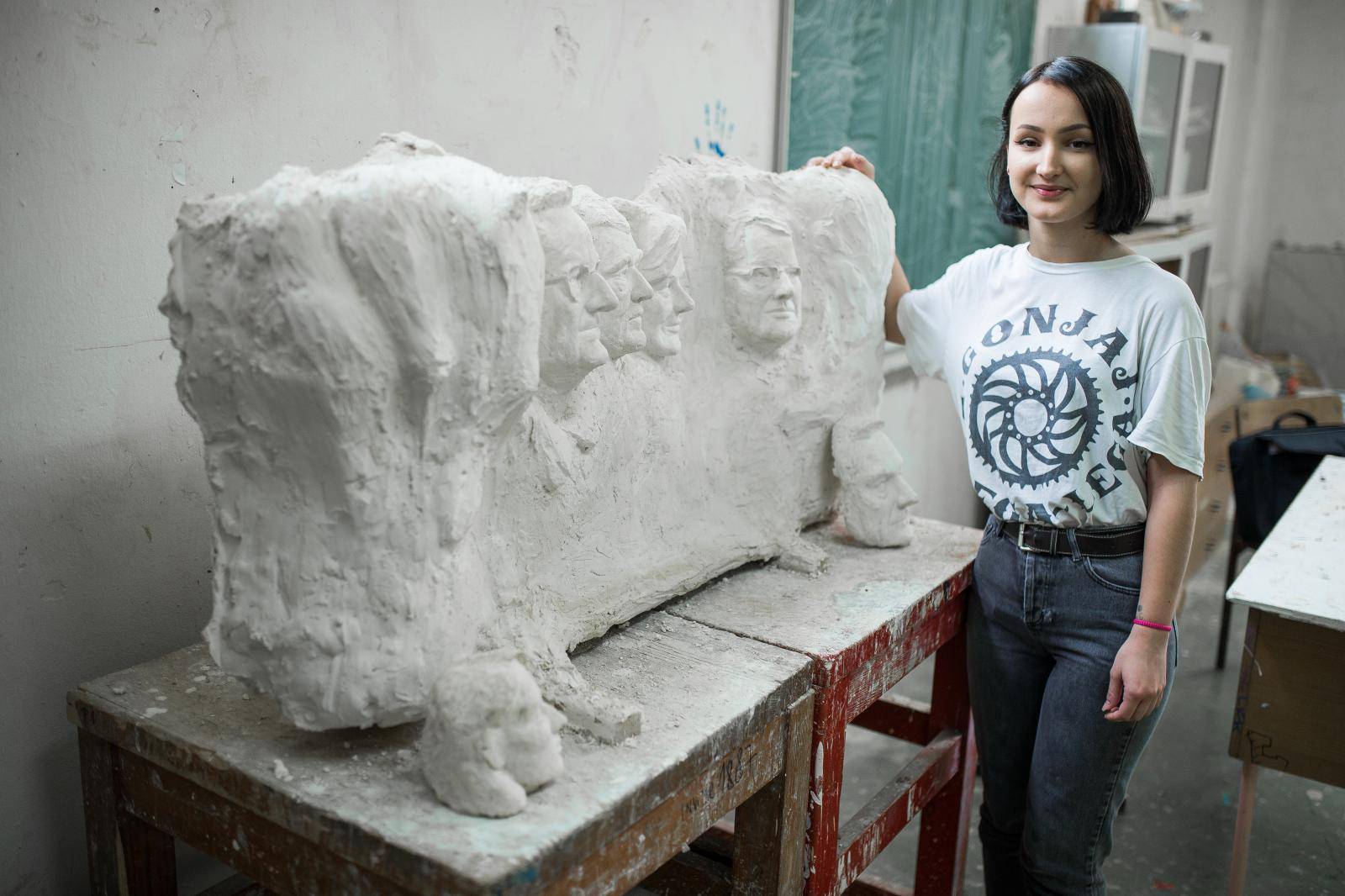 Dora (18) napravila je Mount Rushmore na hrvatski način...