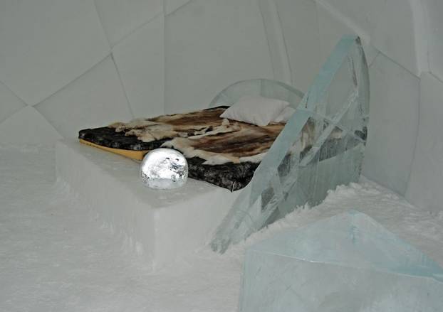 Uvijek vam je vruće u sobi? Nema problema, u ovom hotelu spavate na ugodnih minus pet