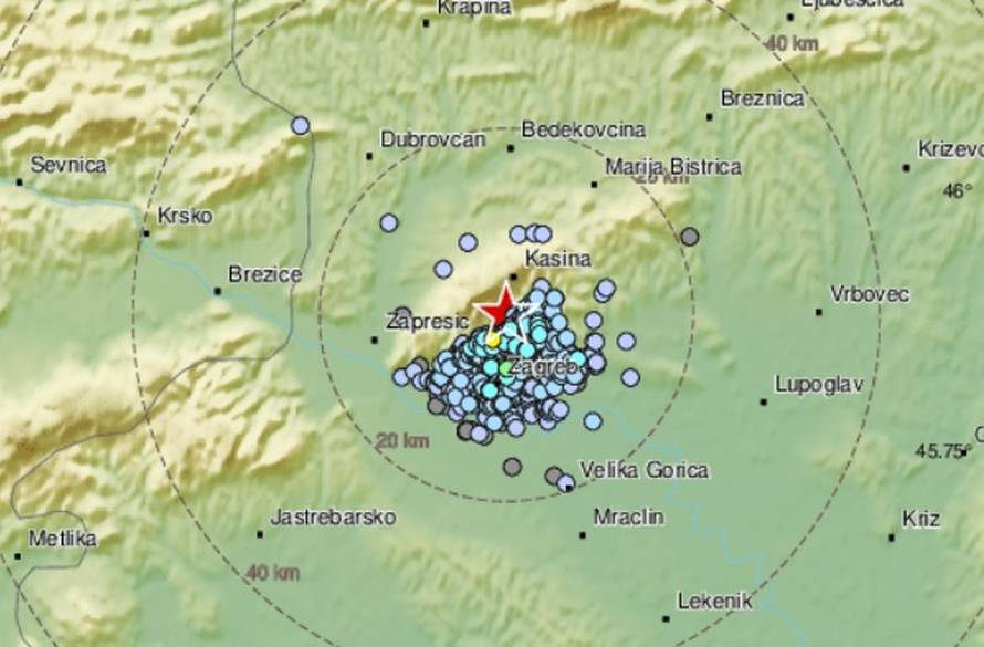 Zagreb se opet tresao, EMSC: 'Hrvati, zar ste tako osjetljivi?'