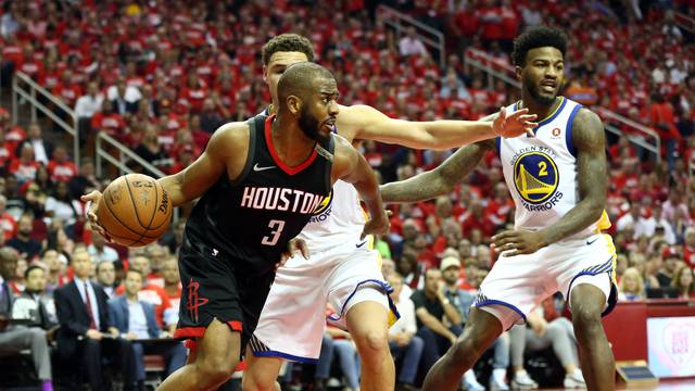 NBA: Playoffs-Golden State Warriors at Houston Rockets