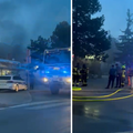 VIDEO Zapalila se trgovina u Svetom Ivanu Zelini: 'Puno je vatrogasnih ekipa na terenu'