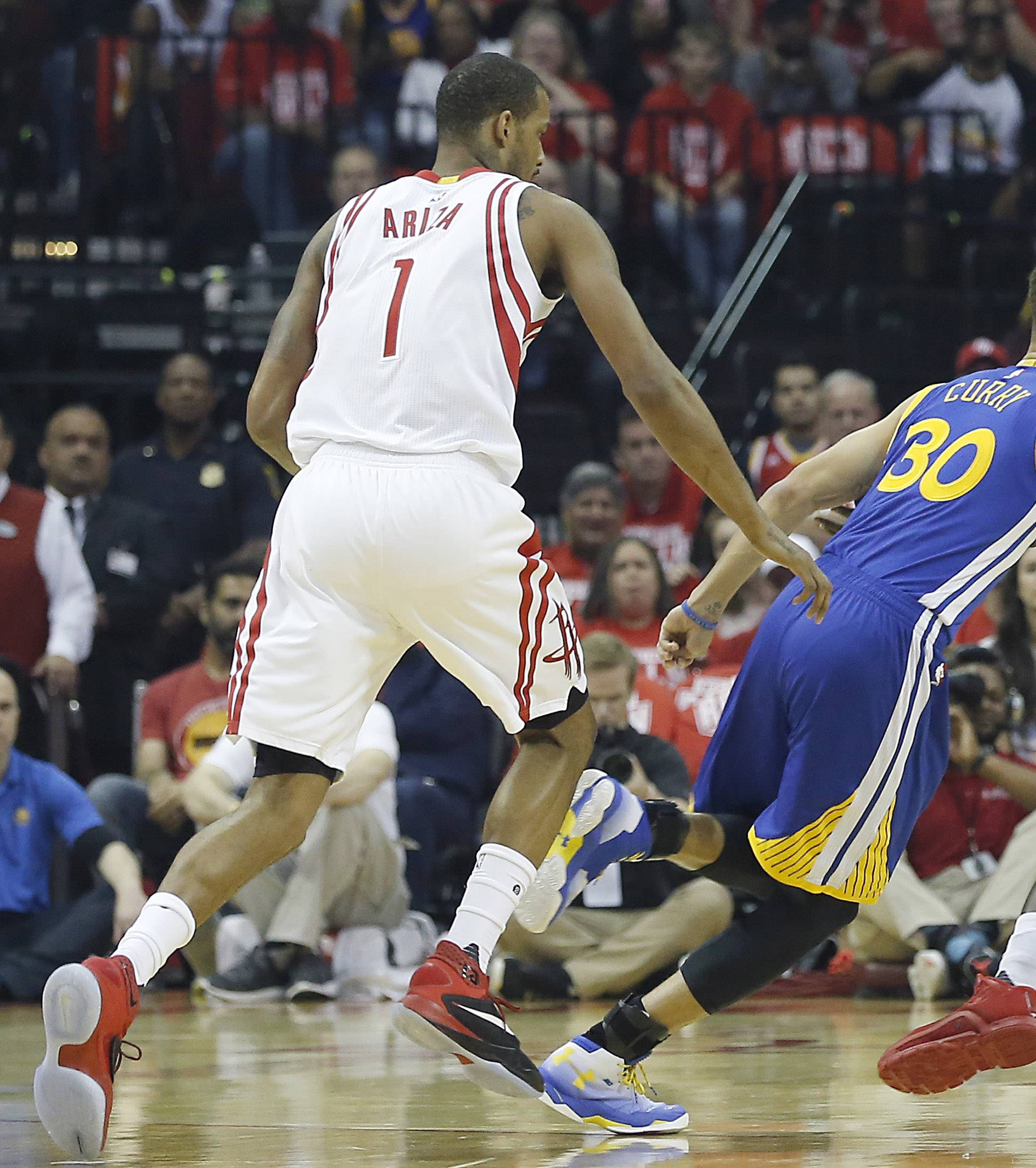 NBA: Playoffs-Golden State Warriors at Houston Rockets