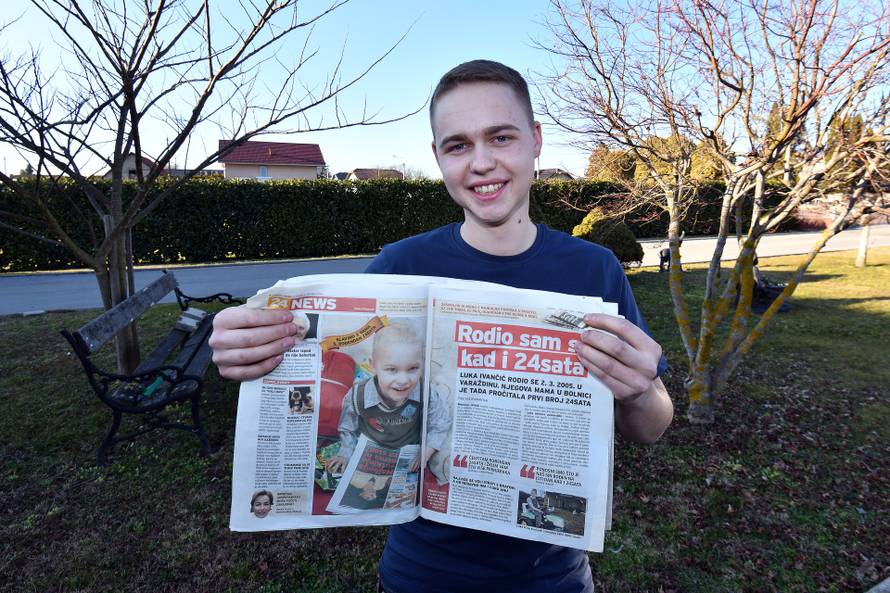 Radovec: Luka Ivančić rođen je na isti dan kada i 24sata