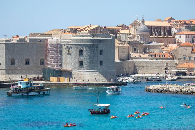 Dubrovnik: Vruć ljetni dan u gradu