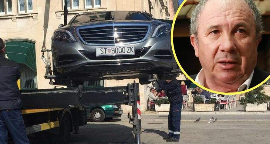 Nije mu prvi put: Bahati Kerum je Mercedes parkirao na zebri