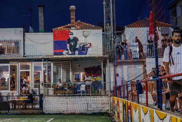 Split: Igrači Hajduka posjetili su Torciida kup