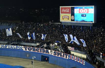 Zagreb: Torcida na utakmici Dinamo - Hajduk