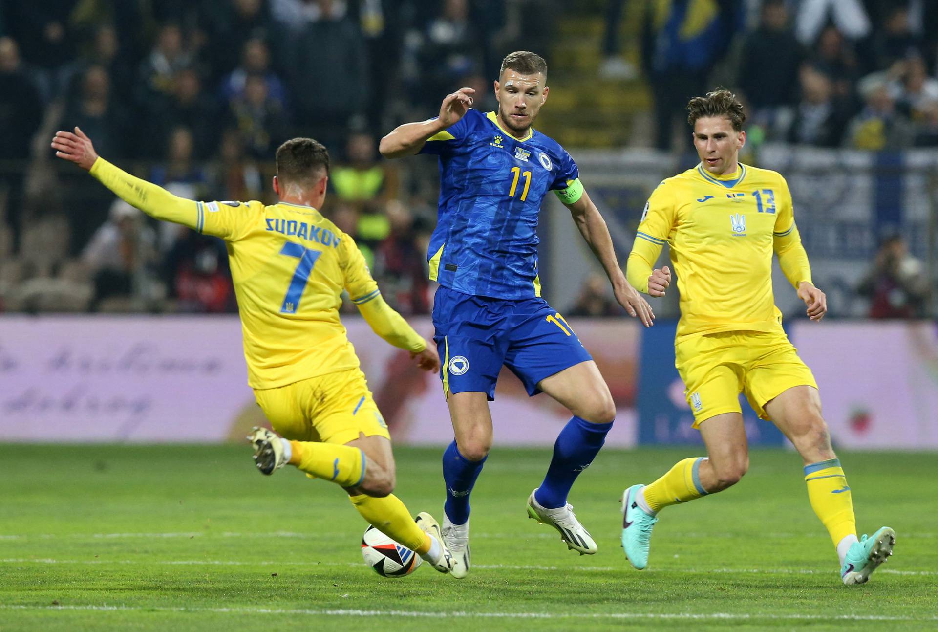 Euro 2024 Qualifier - Play-Off - Bosnia and Herzegovina v Ukraine