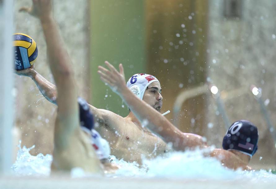 Zagreb:  Hrvatska i SAD igraju prvu  pripremnu utakmicu uoči Europskog prvenstva u vaterpolu