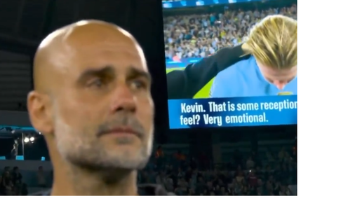 Slavlje pa tuga: Pep Guardiola u suzama nakon oproštajnog govora Kevina de Bruynea...