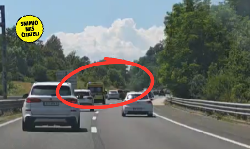 VIDEO Kolona vozila ignorirala hitnu: Nisu im se htjeli maknuti