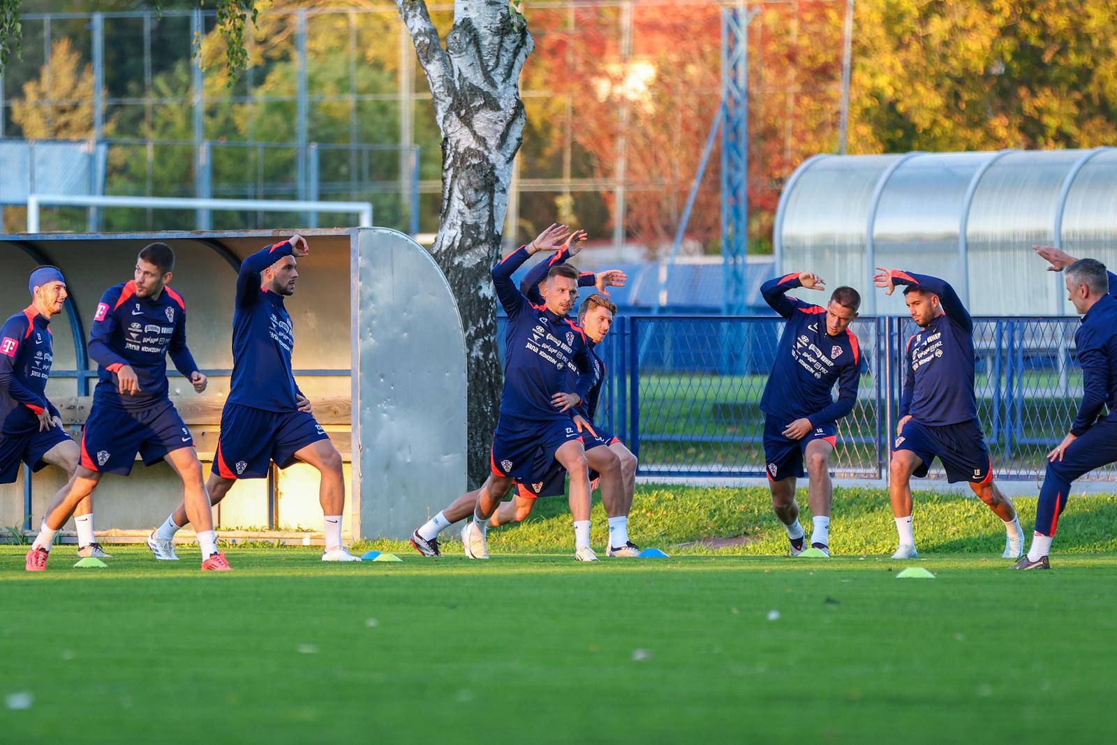 Zagreb: Trening hrvatske nogometne reprezentacije uoči utakmice protiv Škotske