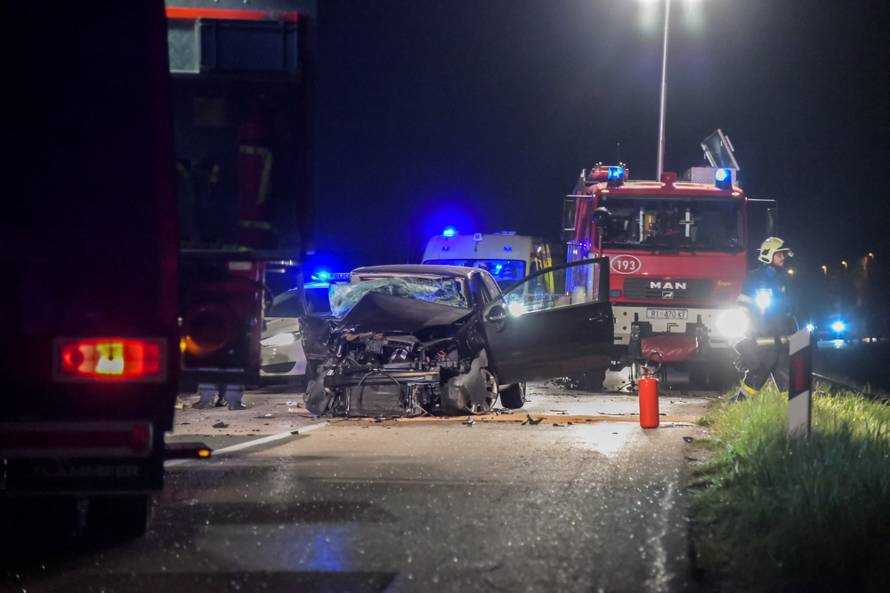 Užas na Grobničkom polju: U sudaru teško ozlijeđeni vozači