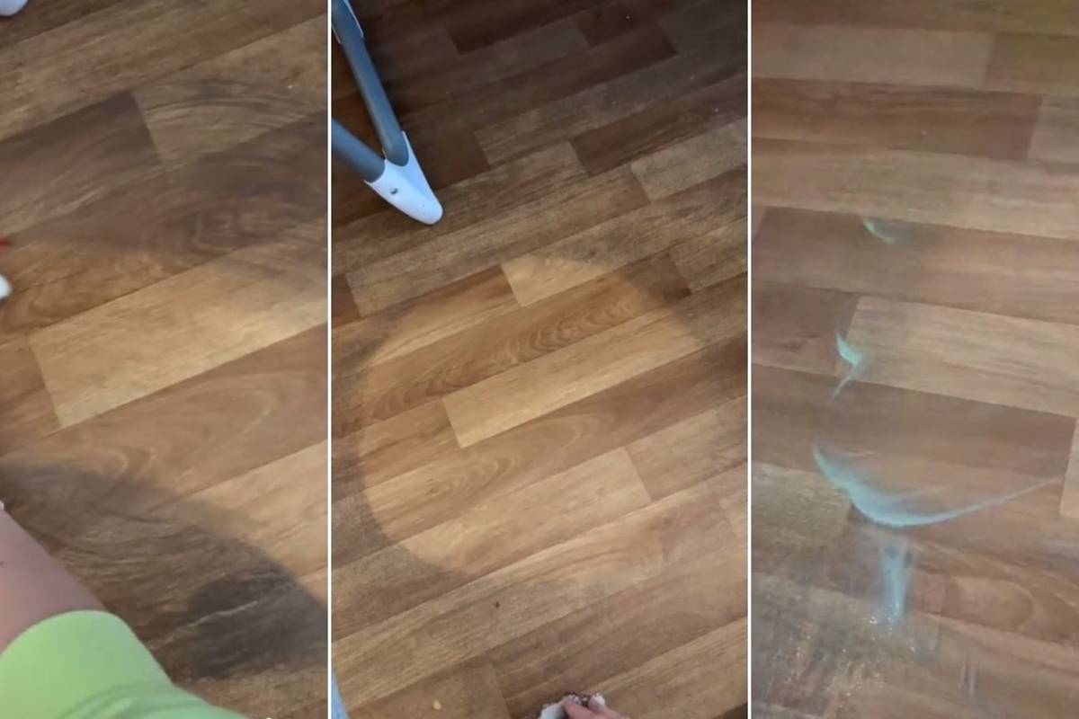 Mislila je da su joj podovi u novoj kući tamne boje, a kada je počela čistiti zaprepastila se